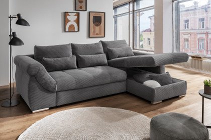 Federico von Benformato - Ecksofa rechts grau