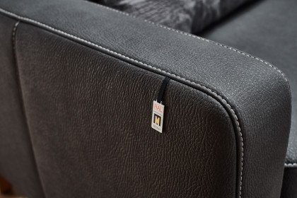 Modern Classic NL von Gruber - Eckgarnitur Variante rechts basalt