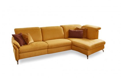 Sardena von Polsteria - Ecksofa Ausführung rechts yellow