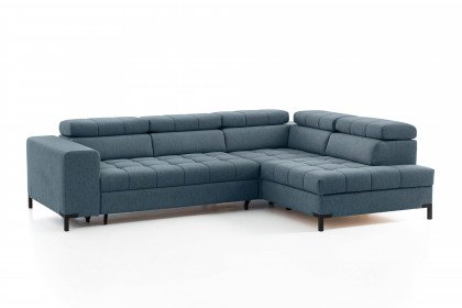 Bocco von Exxpo - Ecksofa Variante rechts navy