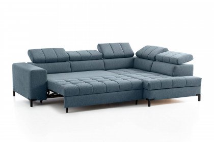 Bocco von Exxpo - Ecksofa Variante rechts navy