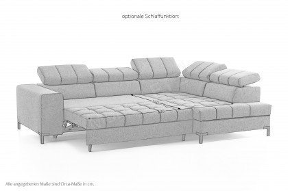 Bocco von Exxpo - Ecksofa Variante rechts navy
