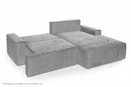 Orinoco von Exxpo - Ecksofa rechts sky