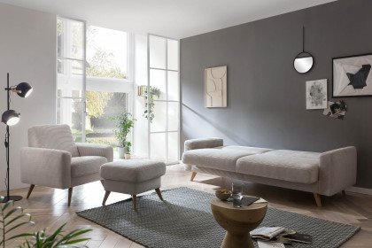 Samso von Exxpo - Einzelsofa beige