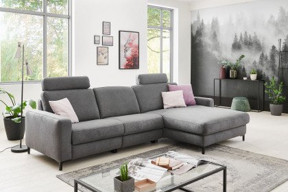 Maestra von Hukla - Polsterecke rechts grau