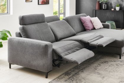 Maestra von Hukla - Polsterecke rechts grau