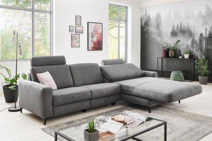 Maestra von Hukla - Polsterecke rechts grau