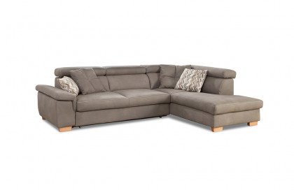 Dandy von ALINA - Eckgarnitur Variante rechts grau