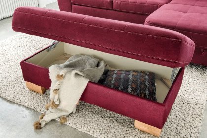 Landscape 2155 von ALINA - Eckgarnitur Variante rechts kirsche