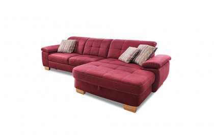 Landscape 2155 von ALINA - Eckgarnitur Variante rechts kirsche