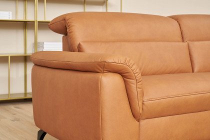 1352 von Himolla - Ledersofa Ausführung rechts bright