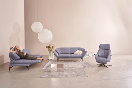 1378 von Himolla - Ledergarnitur cool