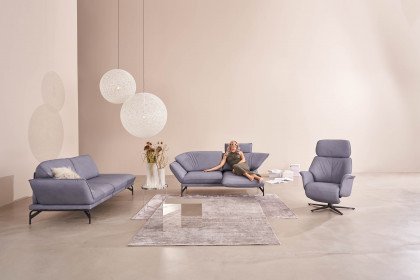 1378 von Himolla - Ledergarnitur cool