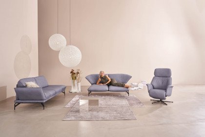 1378 von Himolla - Ledergarnitur cool