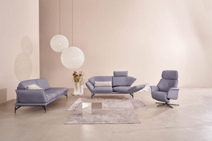 1378 von Himolla - Ledergarnitur cool