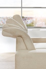 Bolero-LE23 von Sit & More - Ecksofa Variante rechts creme