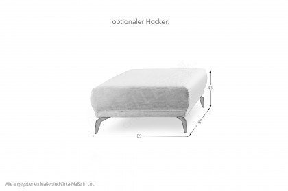 Coco von Sit & More - Polsterduo kupfer