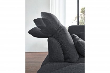 Fulla 2031 von Poco - Sofalandschaft Variante links dunkelgrau