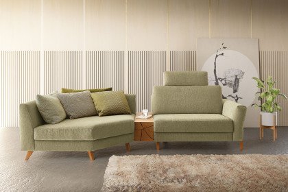 KOINOR Upgrade - Eckgarnitur links grün