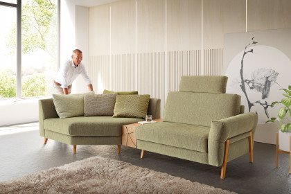 KOINOR Upgrade - Eckgarnitur links grün