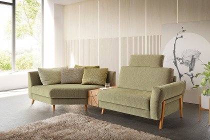 KOINOR Upgrade - Eckgarnitur links grün