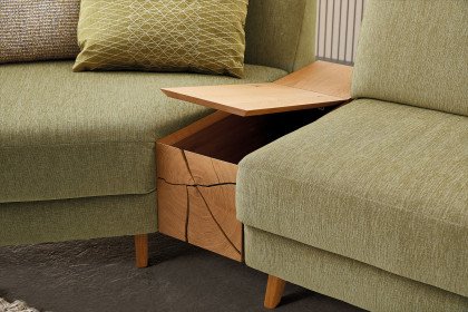 KOINOR Upgrade - Eckgarnitur links grün