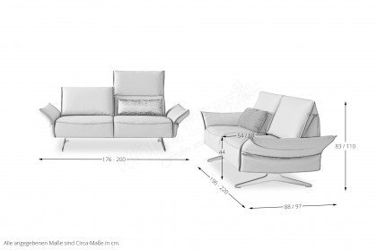 KOINOR Vineto - Leder-Duo silver