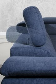 Moda 2 2048 von ALINA - Eckgarnitur Variante rechts violet-blue