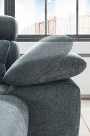 Moda 2047 von ALINA - Wohnlandschaft Variante links dunkelgrau