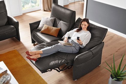 Varia 4934/4935 von Himolla - Leder-Ensemble moor