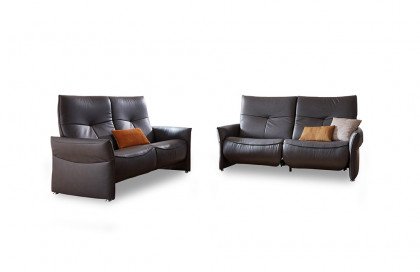 Varia 4934/4935 von Himolla - Leder-Ensemble moor