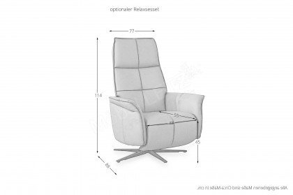9360 von Himolla - Eckgarnitur rechts bright