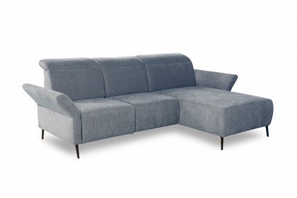 Coriba von Sit & More - Eckgarnitur Variante rechts blau