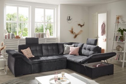 Estrella von ED-Lifestyle - Eckcouch rechts black