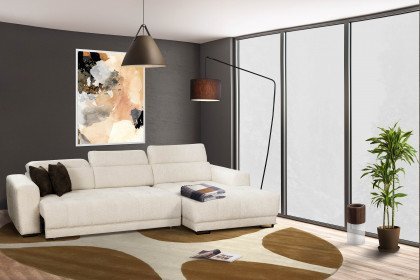 Bravery von Matex - Eckcouch rechts weiß