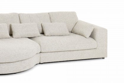 Giovani von Easy Sofa - Polstergarnitur links creme