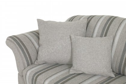 S440 Davos von Ponsel - Polsterduo beige-gestreift