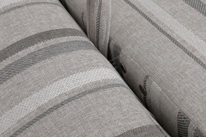 S440 Davos von Ponsel - Polsterduo beige-gestreift