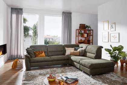 Nizza von Dietsch - Eckcouch Variante rechts olive