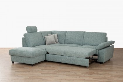 Janur von Matex - Eckcouch links petrol