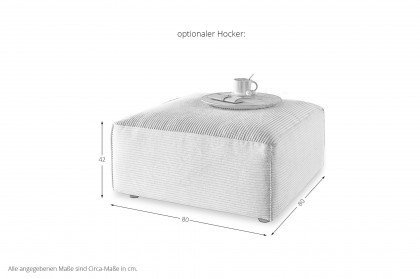 Eastport von Candy - Megasofa nature