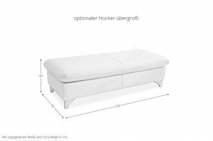 15254 Jazz Plus von Willi Schillig - Ecksofa Ausführung rechts blue