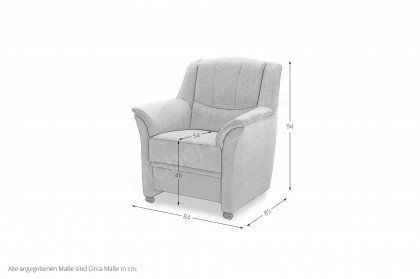 Valletta von Dietsch - Polstertrio cappuccino