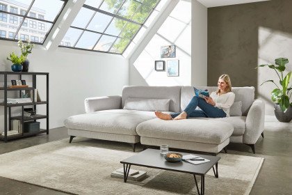 MP-IN23149 von Megapol - Ecksofa Variante links silver