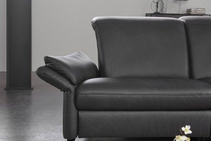 Elima von Polsteria - Ecksofa Variante rechts anthrazit