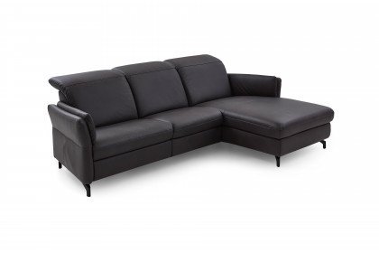 Elima von Polsteria - Ecksofa Variante rechts anthrazit