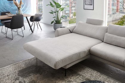 MP-IN23147 von Megapol - Ecksofa Variante links silver