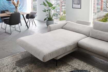 MP-IN23147 von Megapol - Ecksofa Variante links silver