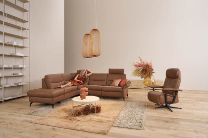 1468 von Himolla - Ecksofa Ausführung links ranger