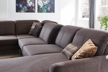 Toronto Lounge von Carina - Wohnlandschaft Variante links brown